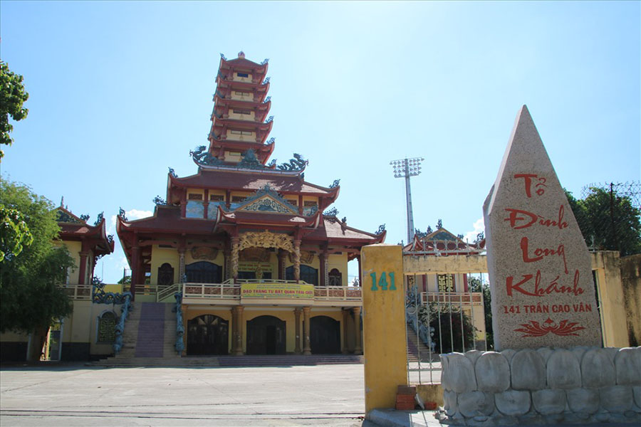 Chùa Long Khánh là địa điểm du lịch tâm linh trong lòng du khách bốn phương.
